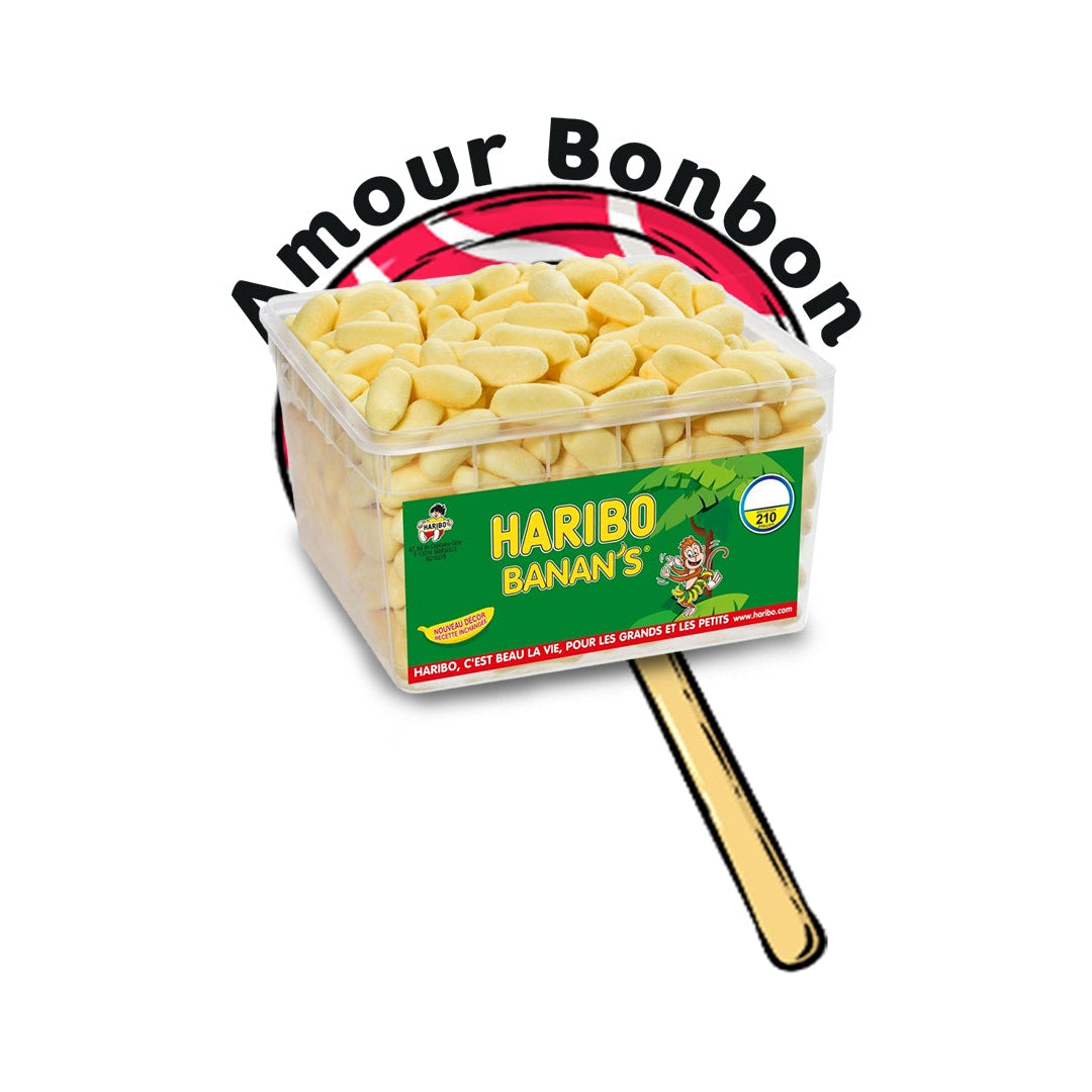 Banan's Haribo. Vente aux 100g