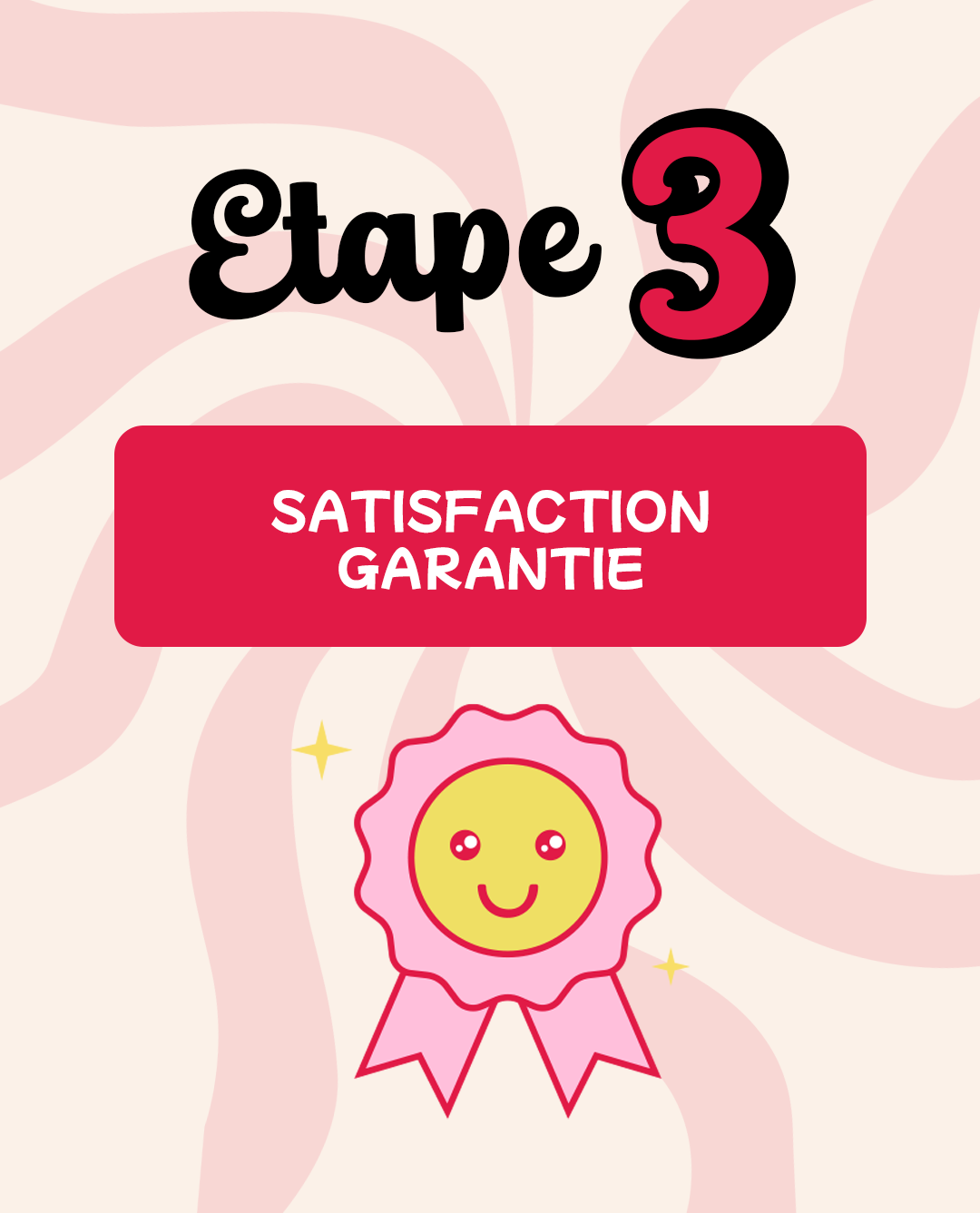 Comment ça marche chez Amour Bonbon ? Etape 3 : Satisfaction garantie