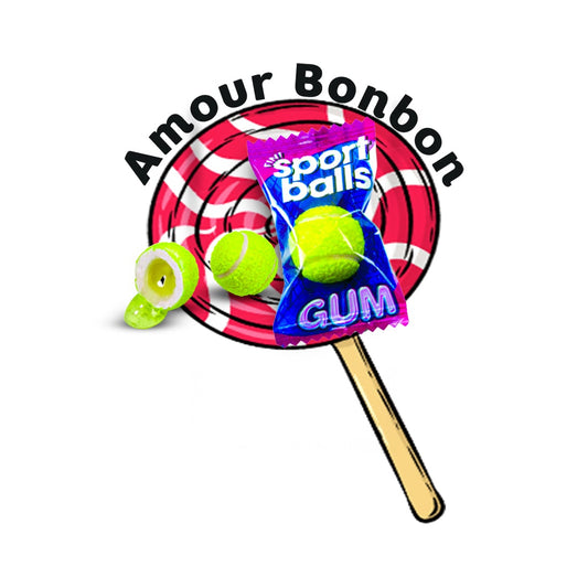 Chewing Gum Tennis. Vente à l'unité